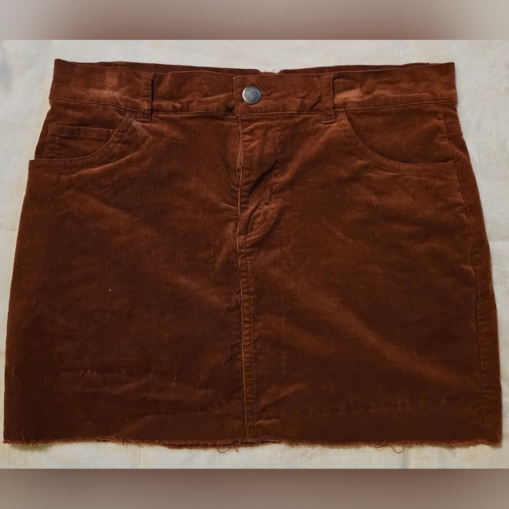 Rue21 Corduroy Style Skirt Size Small